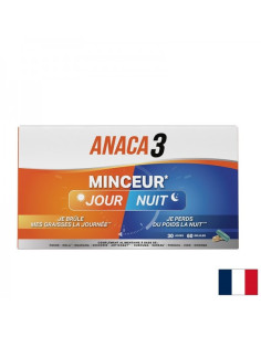 Програма за отслабване „Ден и нощ“ Анака3 С билки, фукус, хром и цинк 60 капсули