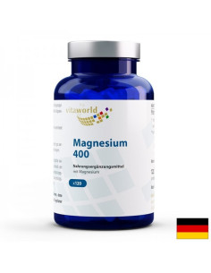 Магнезий (оксид) Сърдечна функция, мускули, добро настроение 120 капсули