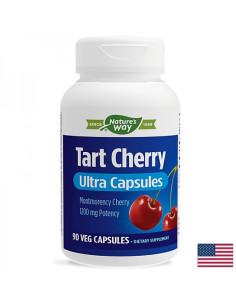 Вишна - при подагра и ставни проблеми, антиоксидант 1200 mg, 90 капсули