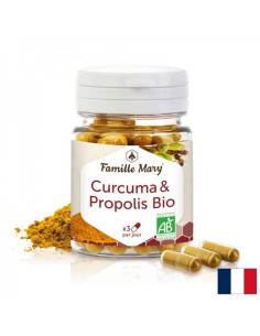 Куркума + био прополис Curcuma - Propolis Bio 60 капсули