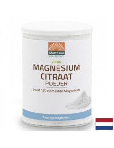 Мускулна и сърдечно-съдова система Магнезий (магнезиев цитрат) 200 g прах