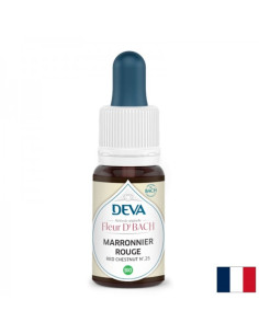 При безпокойство - Червен Конски кестен Капки по метода на Бах №25 15 ml