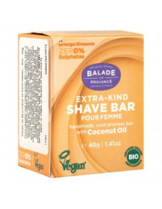 Сапун за бръснене за жени "Нежен" - био, Balade en Provence, 40 г 2