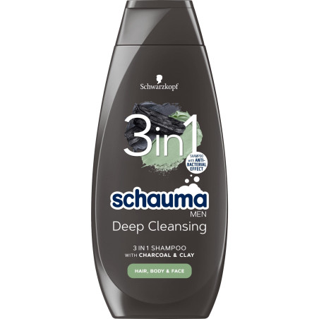 Schauma ш-н 400мл 3в1 дълбоко почистване (MEN)