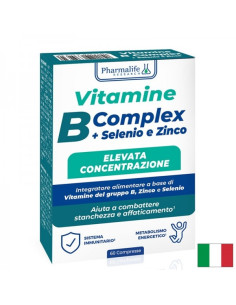 Витамин B комплекс, Селен и Цинк Енергия и силен имунитет 60 таблетки