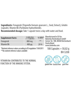 Fenugreek Seed 400 mg 2