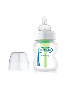 Стъклено шише Dr. Browns WB51700-P4, Options+, 150мл 2
