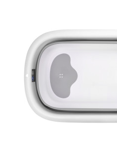 Lorelli - Сгъваема бебешка вана с оттичане Royal 83 см, сива