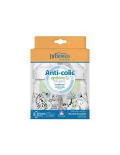 Бебешко шише антиколик Dr. Browns Options+, 150 мл, 2 броя Jungle Design WB52014