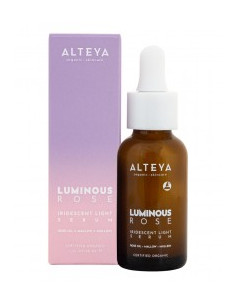 Озаряващ серум за лице Luminous Rose - био, Alteya Organics, 30 мл