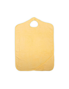 Бебешка хавлия за баня Lorelli дуо, жълта, 80 х 100 см