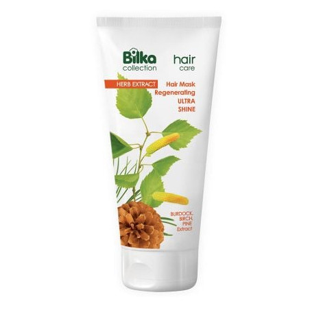 Bilka Hair Care регенерираща маска за коса, за ултра блясък 200ml