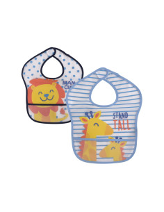 Лигавник с джобче и велкро Lorelli Boy, 2 броя