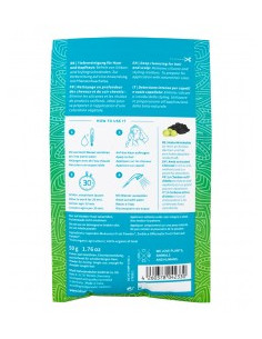 Почистваща маска за коса с активен въглен - био, Khadi, 50 г 2