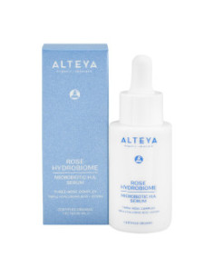 Хиалуронов серум за лице Rose Hydrobiome - био, Alteya Organics, 30 мл