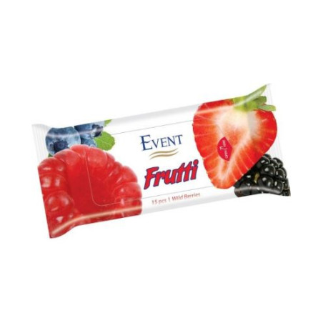 Event Frutti Wild berries влажни кърпички , 15 бр.