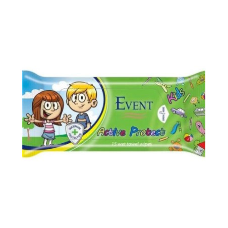 Event EVENT KIDS Актив Протект зелени 15 бр.