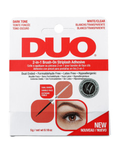ARDELL ЛЕПИЛО ЗА МИГЛИ 2 IN 1 DUO BRUSH ON ADHESIVE DARK AND CLEAR