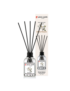 PIERRE CARDIN АРОМА ДИФУЗЕР ЗА ДОМА С ПРЪЧИЦИ-БЕЛИ ЦВЕТЯ 110 ml