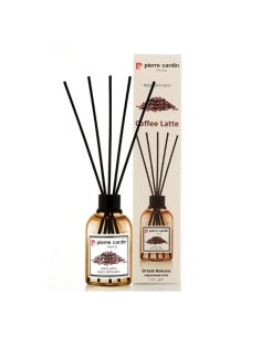 PIERRE CARDIN АРОМА ДИФУЗЕР ЗА ДОМА С ПРЪЧИЦИ-КАФЕ ЛАТЕ 110 ml