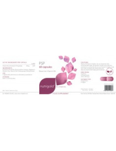 Витамин B6 P5P (Пиридоксал-5-фосфат) - 60 капсули 2