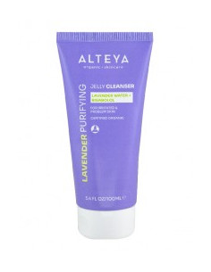 Почистващ гел за лице Лавандула - био, Alteya Organics, 100 мл