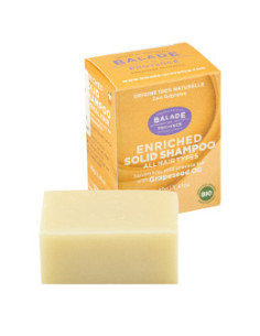 Твърд шампоан за нормална коса "Портокалов цвят" - био, Balade en Provence, 40 г