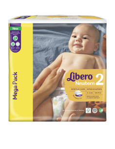 LIBERO Newborn MEGA 2 (3-6kg) 3x104бр.