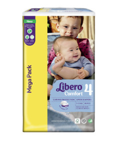 LIBERO Comfort MEGA 4 (7-11kg) 3x80бр.