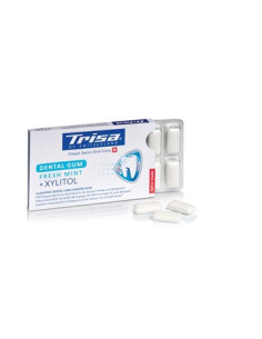 Trisa Fresh mint+xylitol дентални дъвки