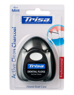 Trisa конец active clean charcoal 40м