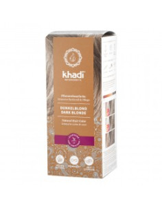 Билкова боя за коса-тъмно русо, Khadi, 100 г