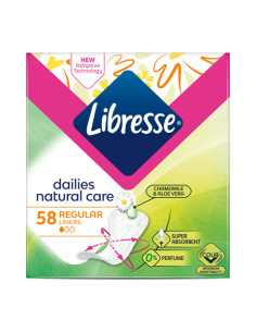 Libresse ежедн. Natural Care 58бр 10бр/кNEW