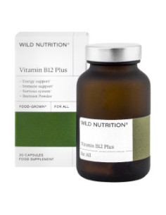 Витамин B12 Плюс, Wild Nutrition, 30 капс