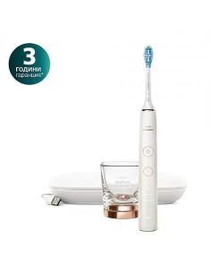 Philips Sonicare Звукочестотна четка за зъби Diamond Clean, серия 9000, Rose Gold HX9911/94