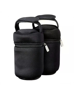 Комплект от 2 броя термочанта за шишета за хранене Tommee Tippee Bottle Pouch
