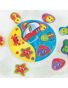 PLAYGRO Пъзел за баня Платноходка, 6м+ 0186379 2