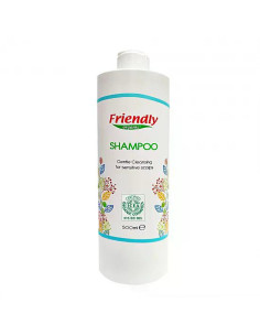 Шампоан за чувствителен скалп с органичен овес FRIENDLY ORGANIC, 500 мл