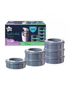 Комплект 6 бр. резервни касети за хигиенен кош Tommee Tippee Twist-Click