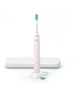 Електрическа звукочестотна четка за зъби Series 3100, розова, Philips Sonicare HX3673/11