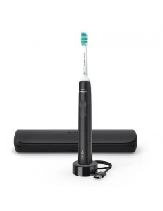 Електрическа звукочестотна четка за зъби Series 3100, черна, Philips Sonicare HX3673/14