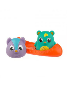 Играчка за баня Кану с две мечета, със светлини и термосензор за температурата на водата, 6м+