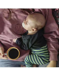 Комплект от 2 бр. ортодонтични залъгалки Tommee Tippee NIGHT TIME със светеща в тъмното дръжка, 0-6м, в синьо, в кутия за сте 2