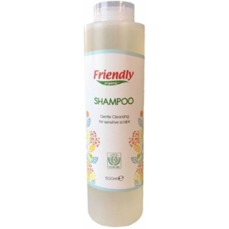 Шампоан за чувствителен скалп с органичен овес FRIENDLY ORGANIC, 500 мл