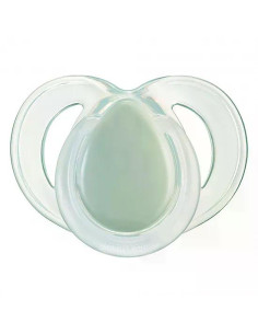 Комплект от 2 бр. ортодонтични залъгалки Tommee Tippee NIGHT TIME със светеща в тъмното дръжка, 6-18м, в бяло и зелено, в кут 2