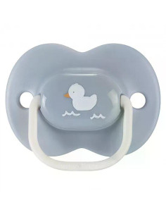 Комплект от 2 бр. ортодонтични залъгалки Tommee Tippee ANY TIME със симетричен силиконов биберон, 18-36м, зелено и синьо с де 2