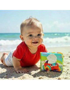 Магическа книжка за баня Playgro Magic Reveal Splash Book разкрива илюстрации на животни, когато се намокри с вода 2