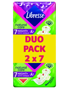 Libresse Natural Care Night Duo 14 бр. 6 бр/к