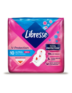Libresse ULTRA Normal DEO 10бр 24бр/к