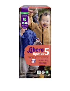 Libero Up-Go jumbo 5 (10-14kg)4x38бр